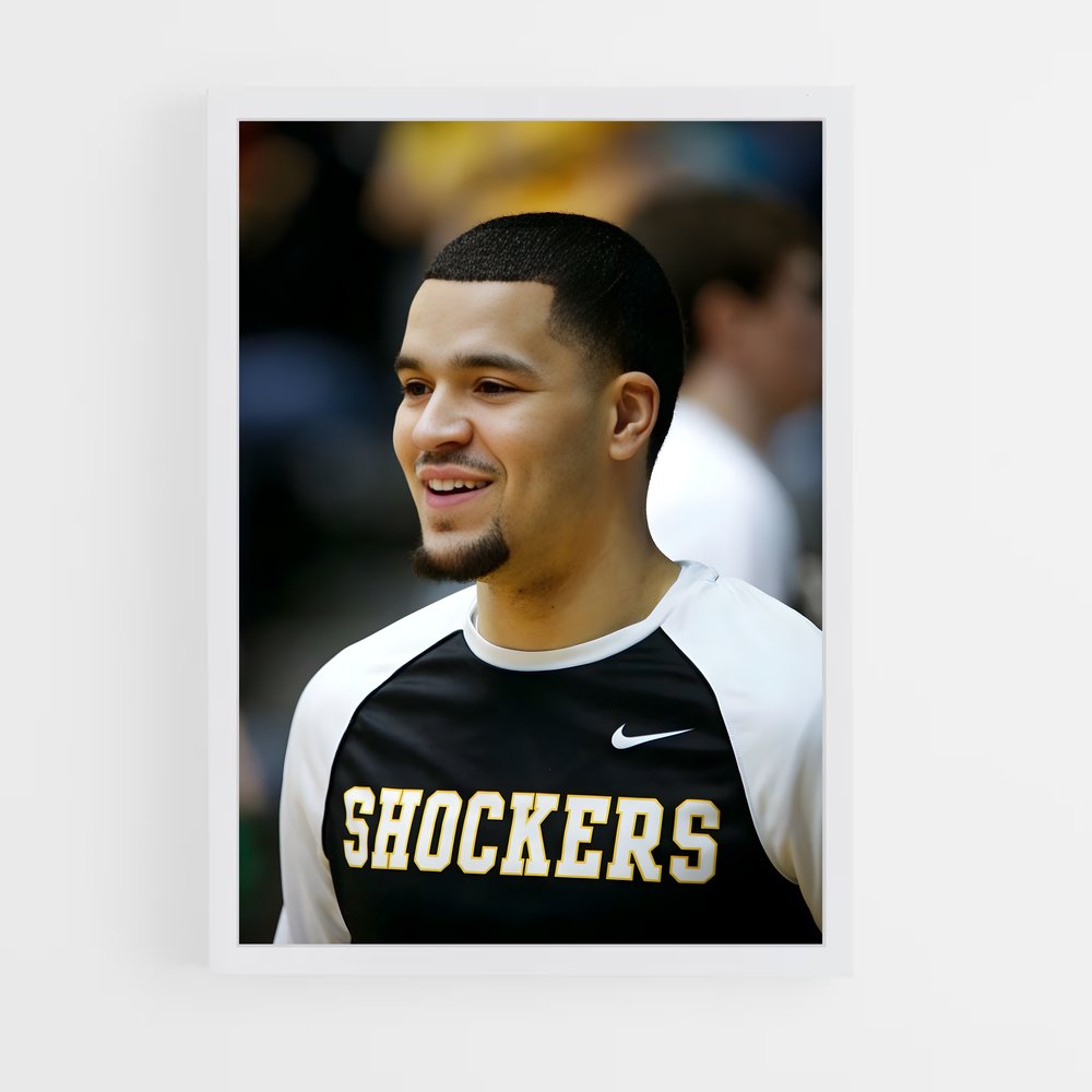 Poster Le Sourire de Fred – affiche Basketball (vue 3)